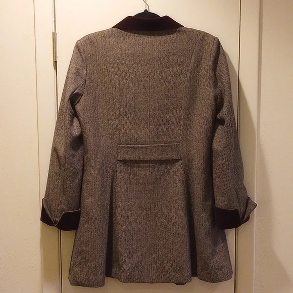 NorthStyle Herringbone Tweed Riding Jacket - Picture 3 of 5